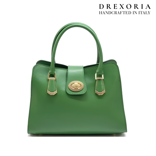 Emerald Light - Sorelle Tote leather bag - Lusso 004