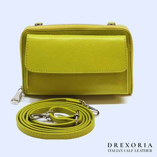 Golden Python - The Carina Leather Phone Holder | Lusso 001