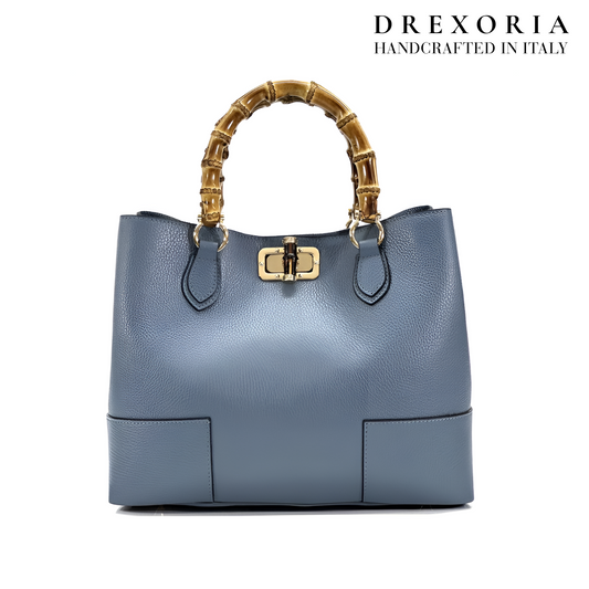 Blue Mirage - Aurielle Leather Handbag – Lusso 005