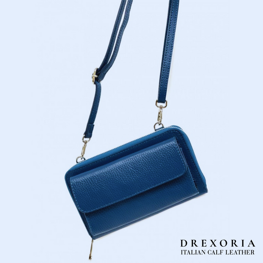 Imperial Petrol - The Carina Leather Phone Holder | Lusso 001
