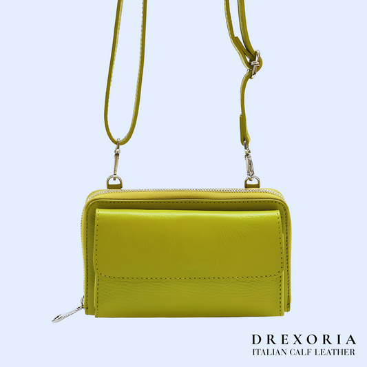 Golden Python - The Carina Leather Phone Holder | Lusso 001