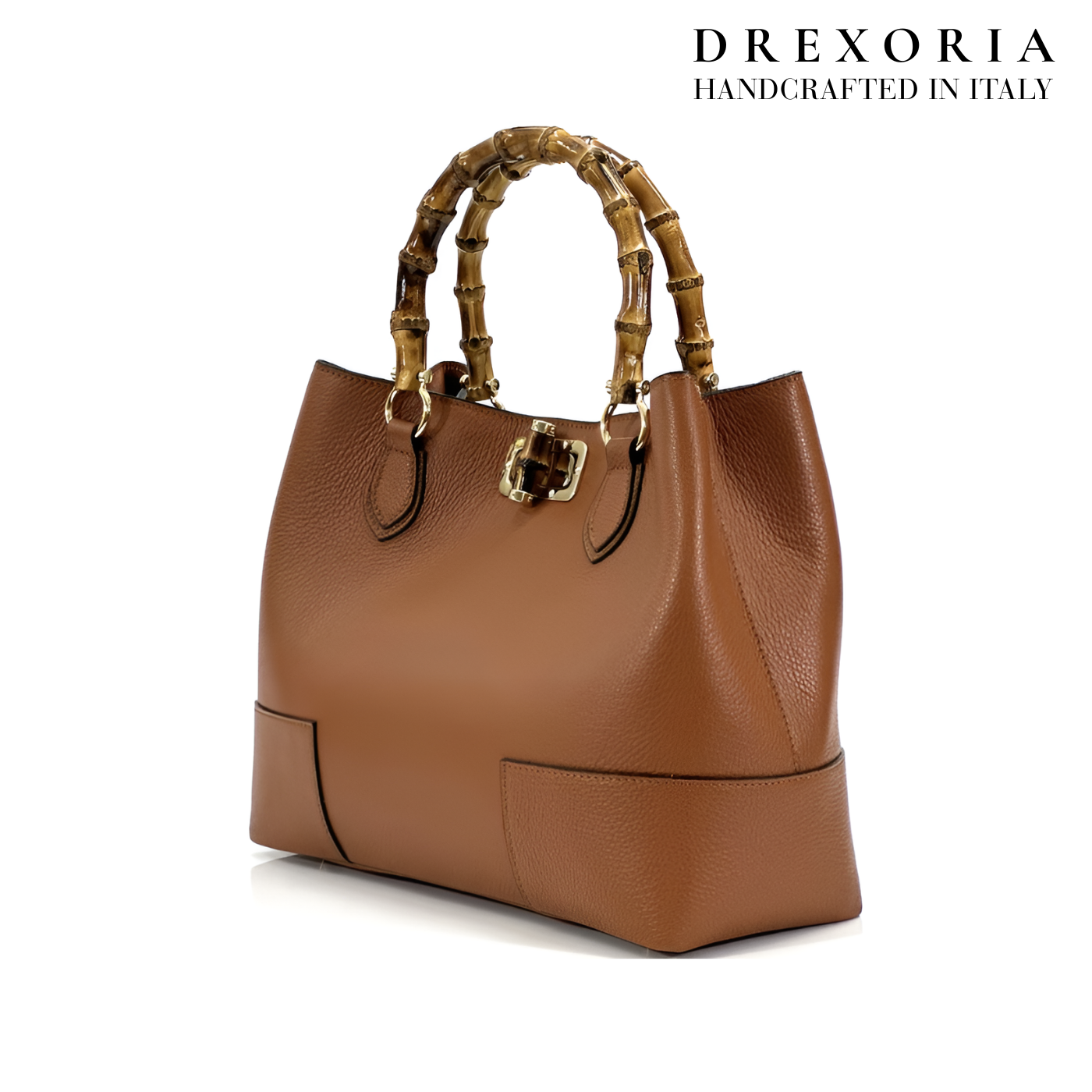 Sable Brown - Aurielle Leather Handbag – Lusso 005